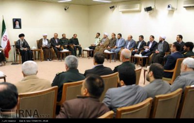 دیدار اعضاى ستاد کنگره‌ شهدای استان چهارمحال و بختیارى‌ با رهبر انقلاب